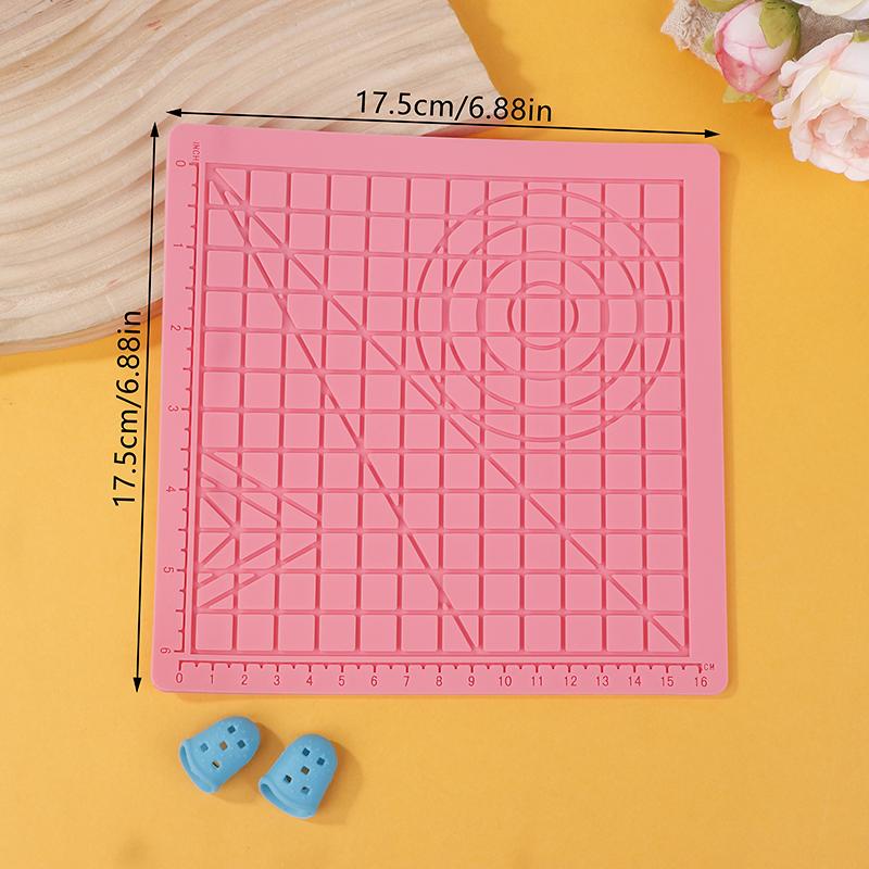 3D Printing Pen Silicone Mat Diy Creative Drawing Template Pad With Heat-Proof Finger Sleeve Art Tools Christmas Gift For Kids