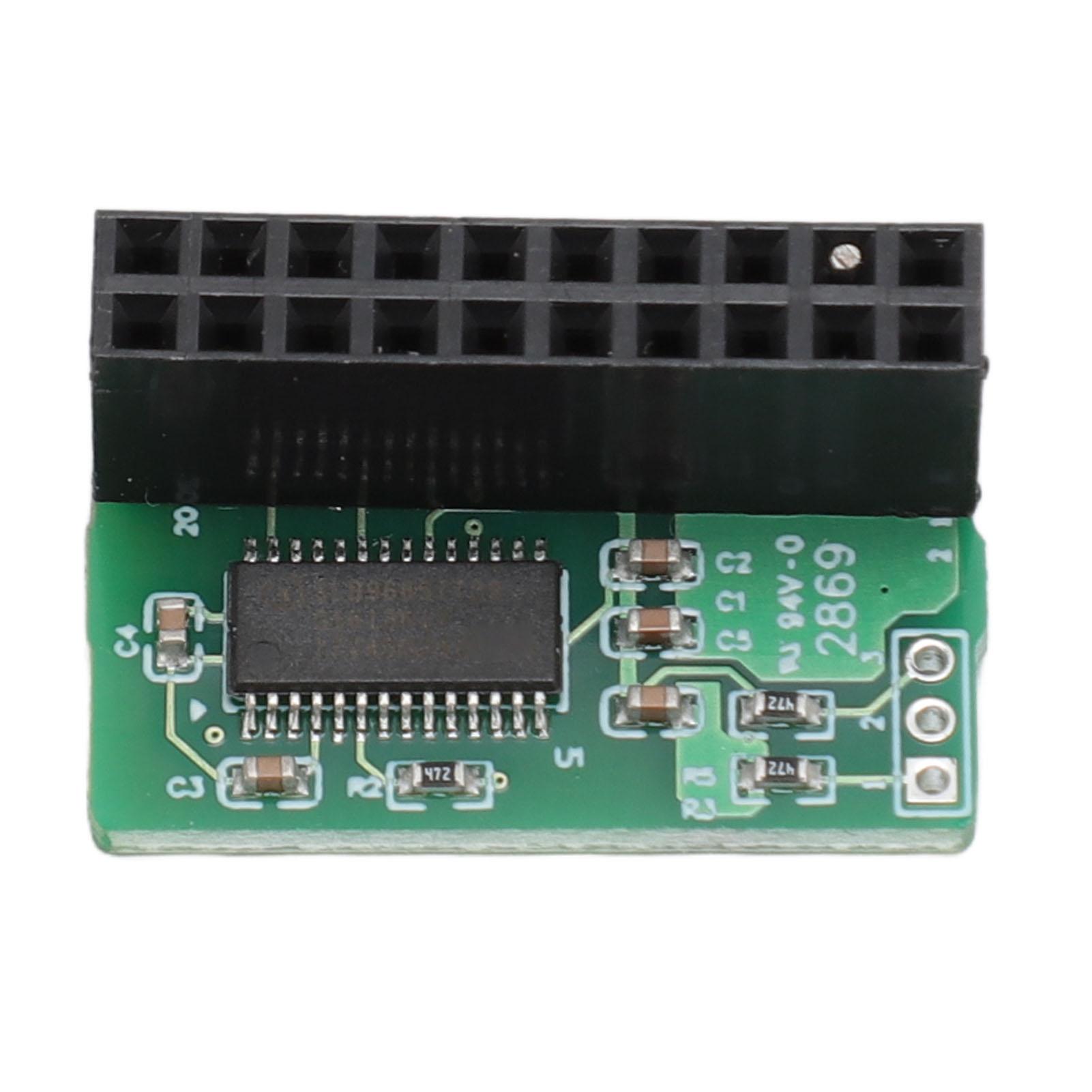 

20-контактний модуль TPM 2.0 для SuperMicro для AOM TPM 9665V TCG 2.0 Паралельна проста інсталяція 20‑1-контактний