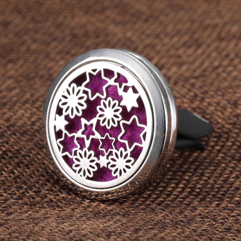 Popular Car Air Freshener Vent Clip: Octopus, Heart, Snowflake Design Essential Oil Diffuser
