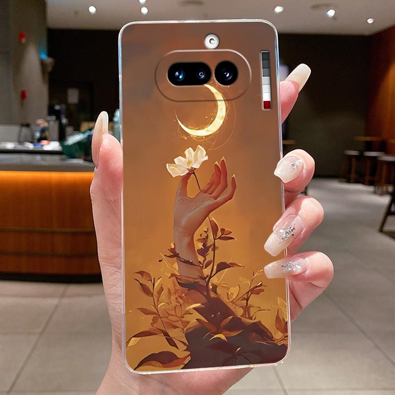 Casing For Nothing Phone 4A 5G A069 Luxury Dragon Cute Cool Boys Girls Soft silicone Phone Case Back Cover Transparent TPU Shell