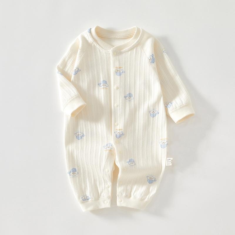 

Весна Осень Детский Комбинезон Для Мальчиков Девочек Одежда С Длинным Рукавом Мультяшный Печатный Комбинезон Новорожденный Наряд Для Отдыха На Природе 90