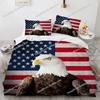 Creative American Flag Bedding Set Duvet Cover 3d Bedding Fashion Design Decoration King Duvet Cover Set Double Bed Set Bedding9