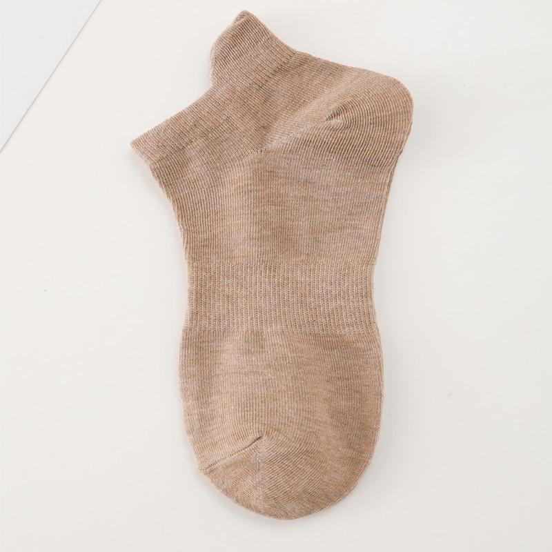 Chaussettes courtes et mi-hautes en coton pour hommes - Collection printemps/été/automne, déodorantes et absorbantes de la transpiration, design bas tendance