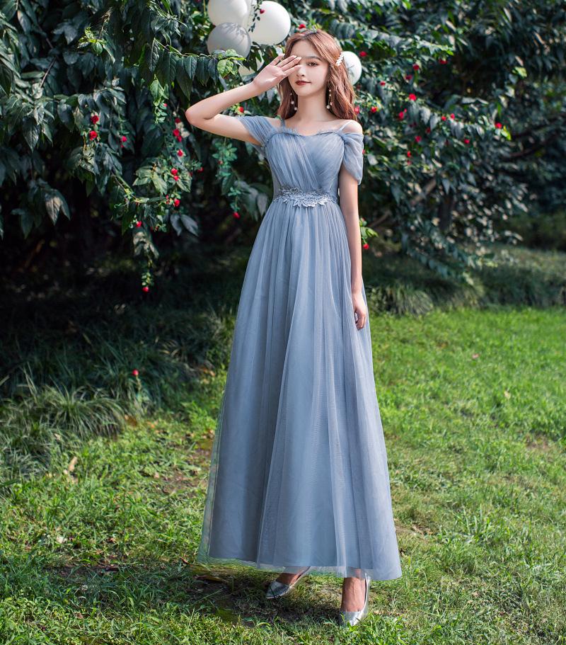 2025 Elegant Long Bridesmaid & Evening Dress for Women