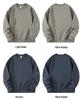 Felpa da uomo con scollo rotondo, stampa logo, manica lunga - Trendy, Personalizzabile, Sensazione di alta qualità