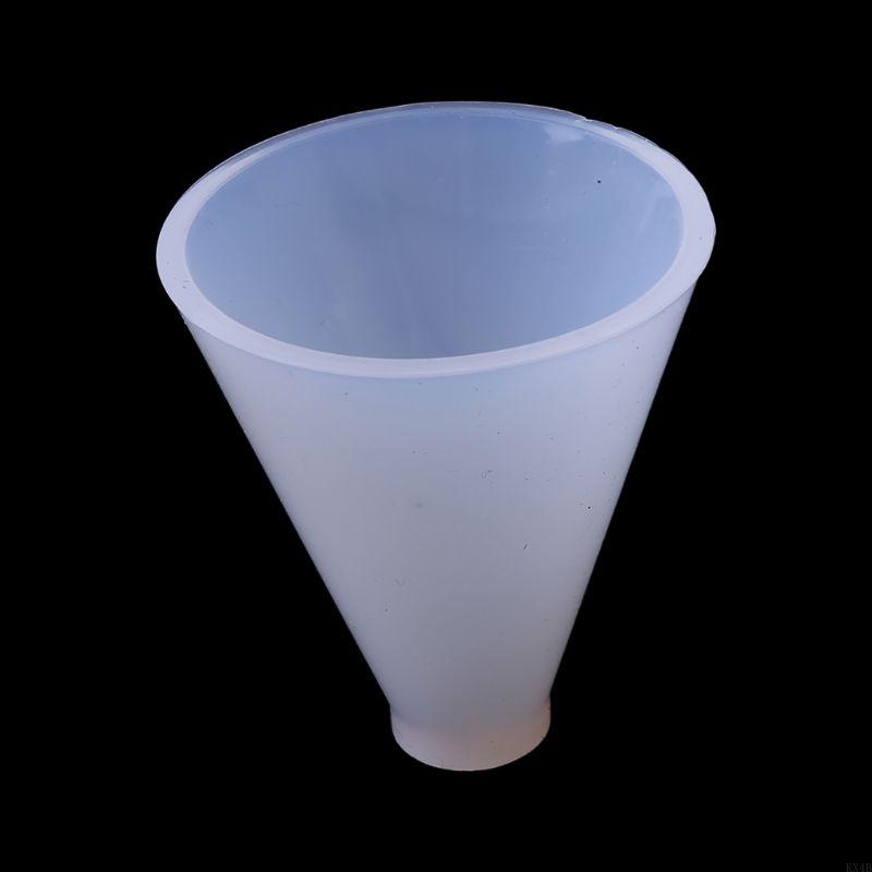 KX4B Resin Casting Silicone Mold Geometric Shapes Design Non-stick Easy to De-mold for DIY Crafts Epoxy Resin Casting