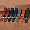 New Design HAISCH FKM Rubber Watch Strap 18mm 20mm 22mm 24mm Bullet Shape Quick Release Watch Bands Diving Waterproof Wristbands
