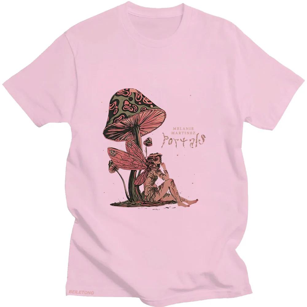 Weibliche T-shirts Melanie Martinez Portals Tour T-shirt 100% Baumwolle Tees Vintage/retro Grafik T Shirts Ästhetischen Kurzarm