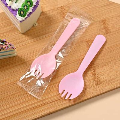 Individually Wrapped Disposable Plastic Sporks