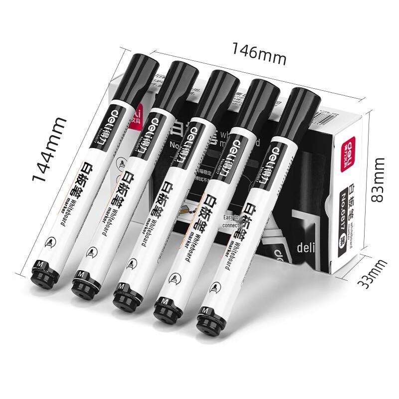 Deli Erasable Whiteboard Marker Pen
