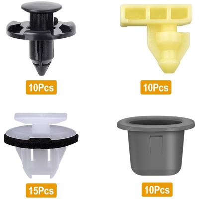 45 Pezzi Clip per Passaruota, Clip per Parafanghi 76847-Jg00A Per Nissan