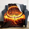 Lord Rings Personalized Name Blanket Multi-purpose Personalized Blanket Durable Comfort for Living Room Chair Bed Bedding for All Occasions