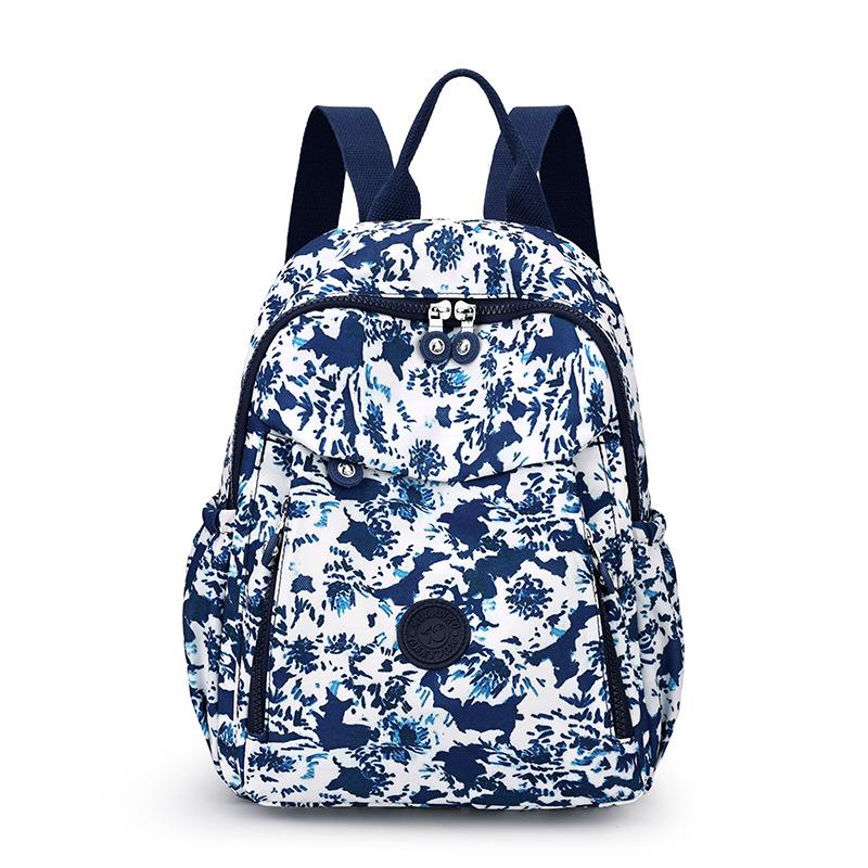 Women's Large-capacity Printed Backpack Mom Backpack