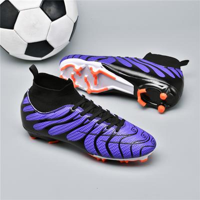 2024 Herren Fußballschuhe Große Größe Ultraleichte Fußballschuhe Jungen Sneakers Rutschfeste AG/TF Fußballschuhe Stiefeletten Unisex