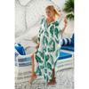 Boho Bikini Cover-ups Oversized Loose Maxi Dress Casual Beach Cardigan  For Women