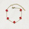 Mini Titanium Steel Four-leaf Clover Bracelet 9mm Classic Fashion High-end Women's Bracelet