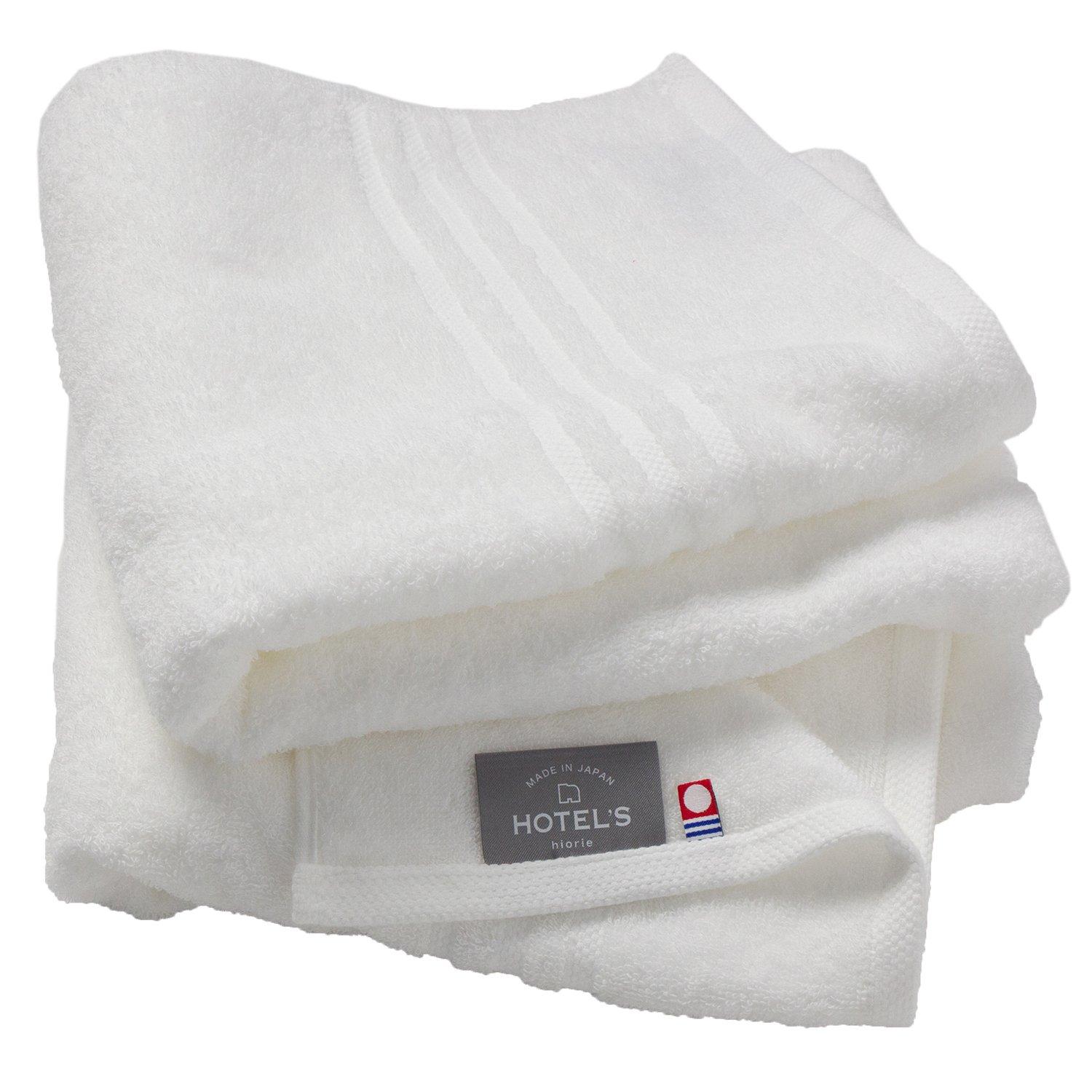 

Imabari Certified Mini Bath 45 x Set of Highly Solid Made in Imabari Brand Towels, hiorie, Approx. 100cm, HOTEL S, 2, Off-White, 100% Cotton,