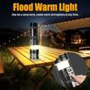 1000Lumens High Power LED Flashlight USB Rechargeable Tactical Light Built-in Battery Outdoor Camping Zoom Handheld Torch