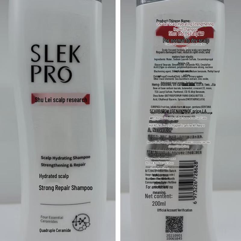 SLEK Scalp Hydrating & Repair Shampoo