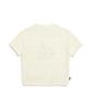 MARK GONZALES Women'S Mg Slub Short Sleeve Knit - Ivory