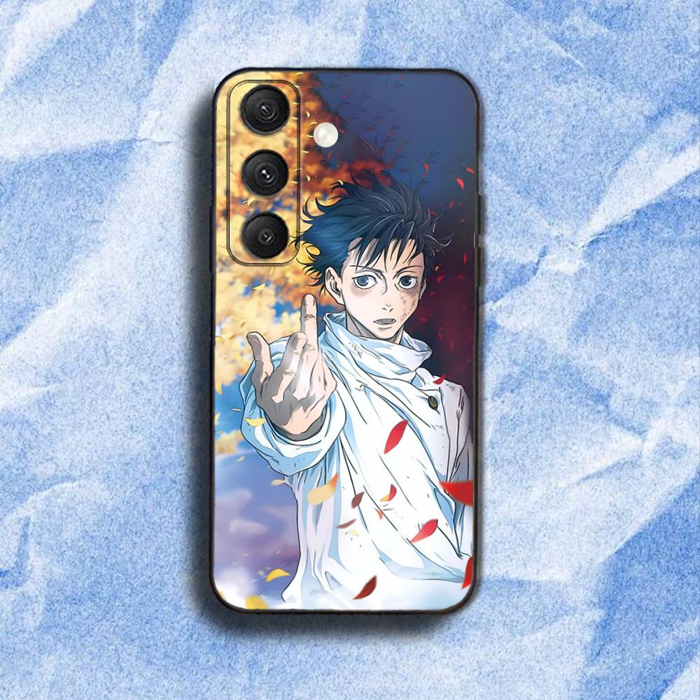O-Okkotsu YutaS Phone Case For Samsung S 25,24,23,22,30,21,10,9,Ultra,Plus,Lite,FE,4,5G Black Soft Case
