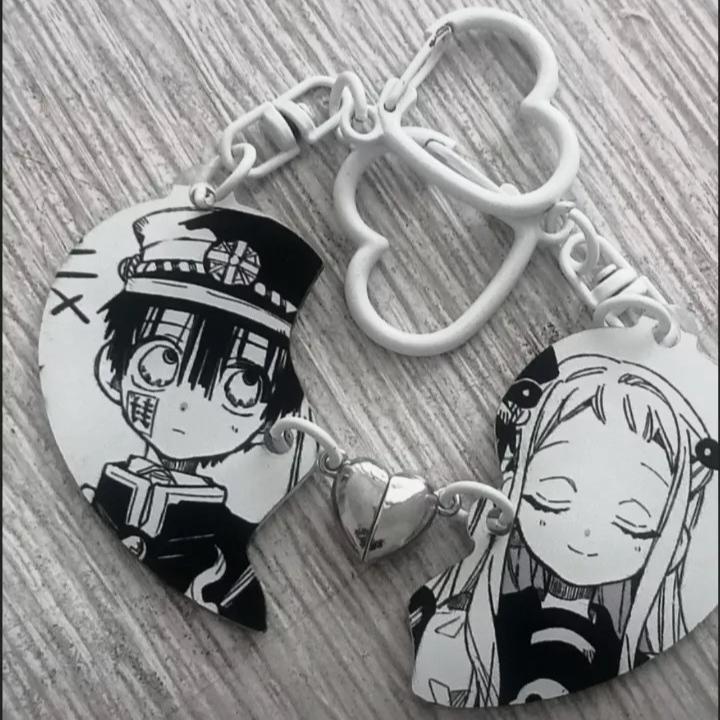 Toilet Bound Hanako Kun Hart Acryl Sleutelhanger Hanako Nene Yashiro Koppel Hanger Rugzak Tas Bedel Anime Fans Cadeau