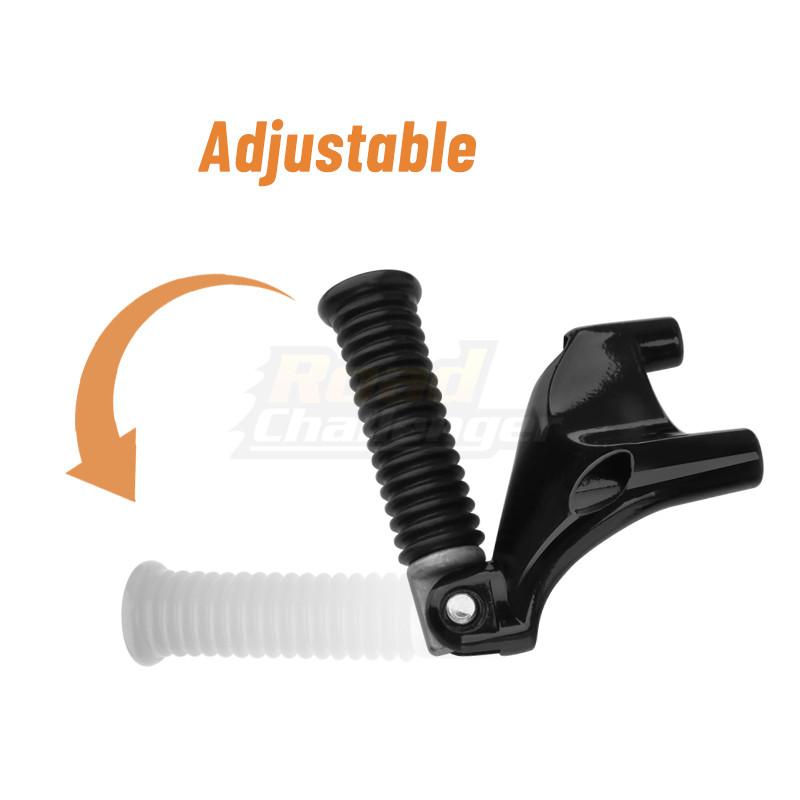 Motorcycle Footrest Black Rest Pedal Passenger Foot Pegs For Harley Sportster Iron 883 1200 XL 48 72 Super Low 2004-2013