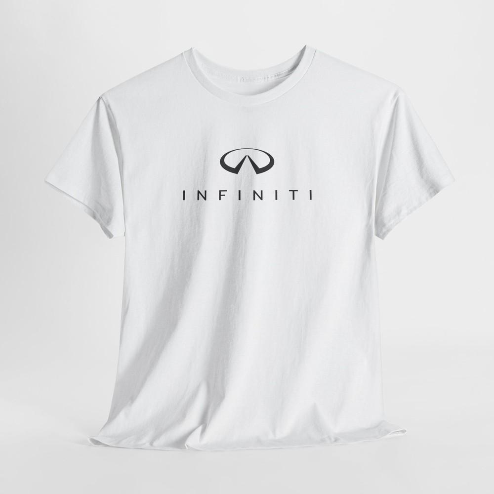 Infiniti T-Shirt – Unisex Car Logo Cotton Tee for Men Women or Luxury Fans