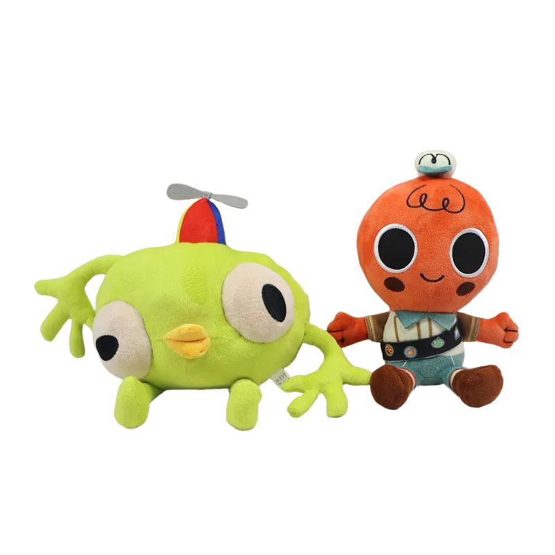 New PEAK Scout Plushie Mountain Climbing Game Orange Little People/Bibble Plush Fantasy Wonderlan Bibble Pink Doll Boy Girl Gift