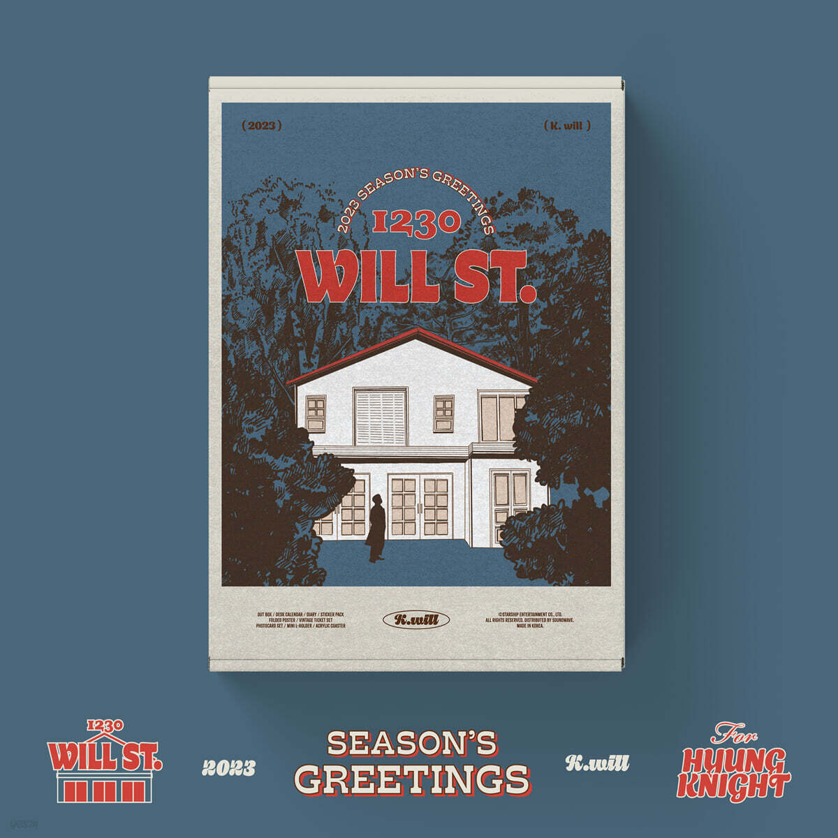 

K.WILL 2023 Season Greetings [1230 WILL ST.]