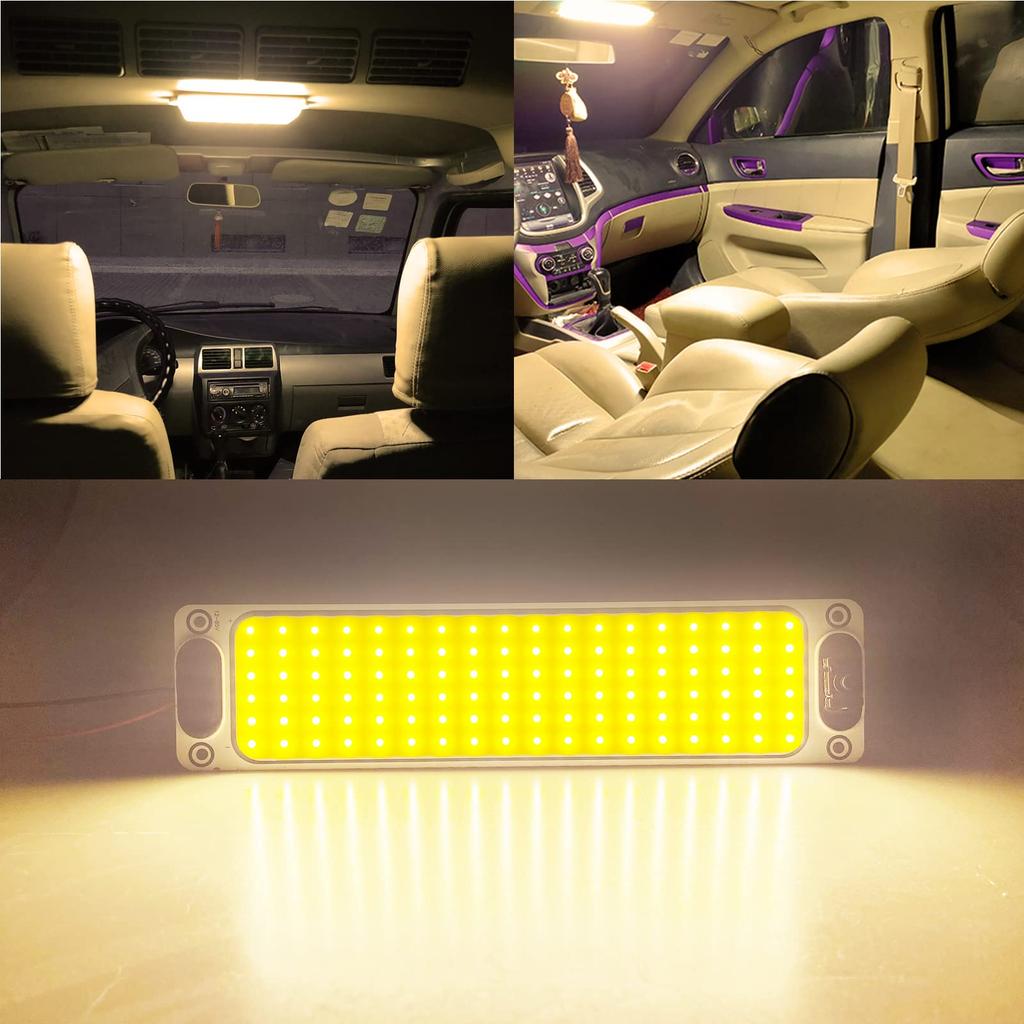 GZRUICA DC12V-80V Indoor Light, Camper, LED Room Lamp, Cargo Light, Interior Lighting, Universal Use,