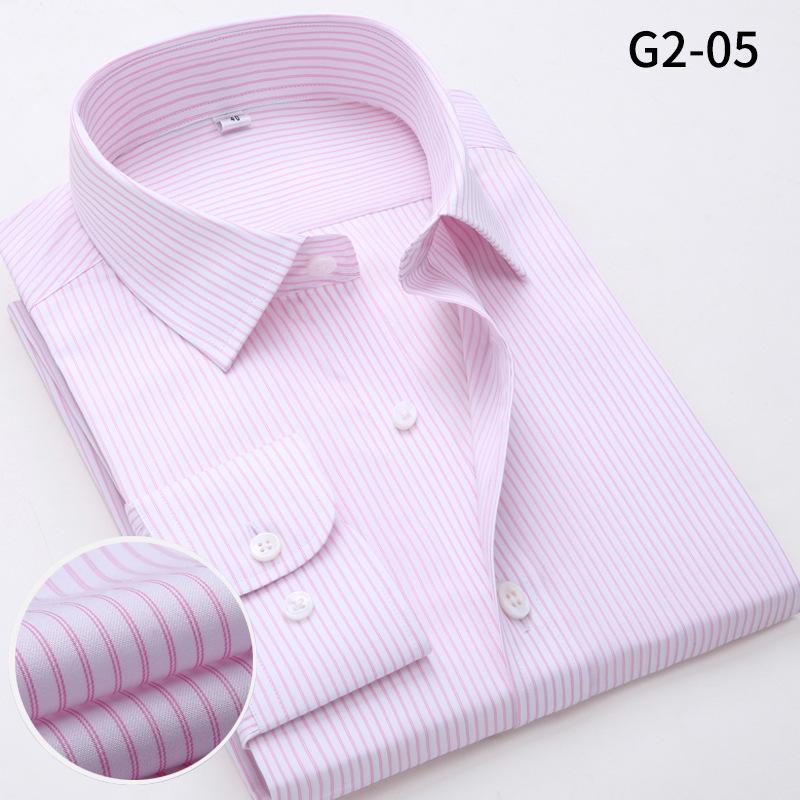 Pánská košile s dlouhým rukávem z mercerované bavlny nežehlivá - Špičkové formální business oblečení