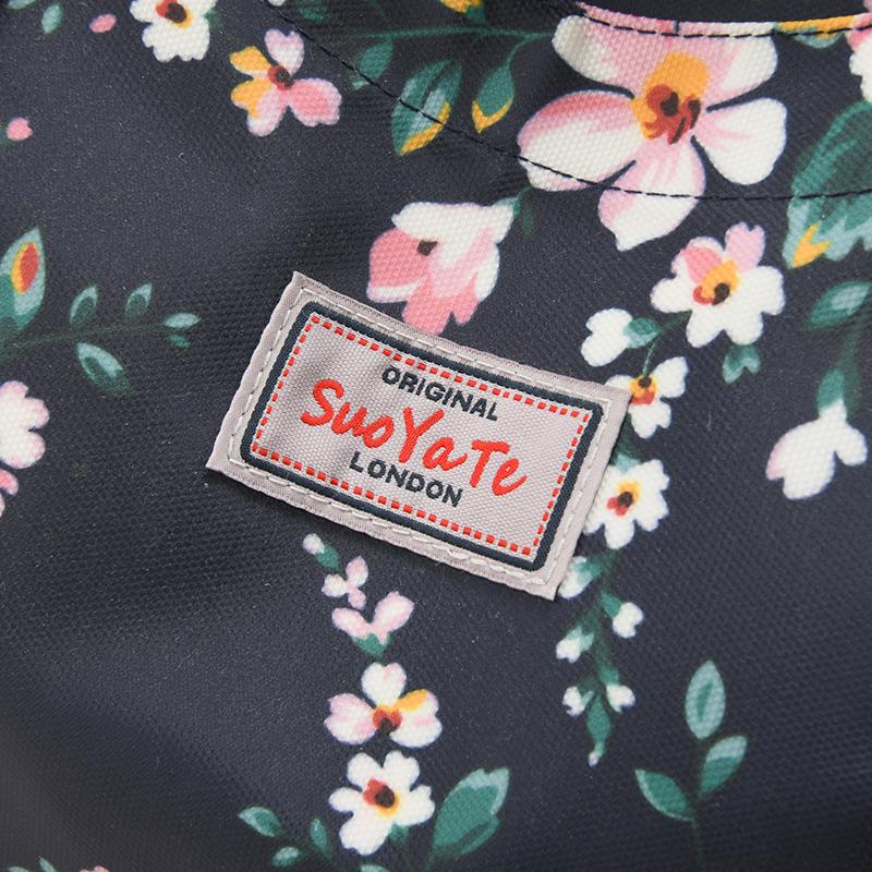 Large Capacity Tote Bag Women Commuter Printed Shoulder Bag Mother Bag