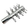 ST TS Air Splitter Valve, Air Tube Air Valve, Air Branch, Aquarium Air Pump Accessory, Blower Air Pump (8-Channel)