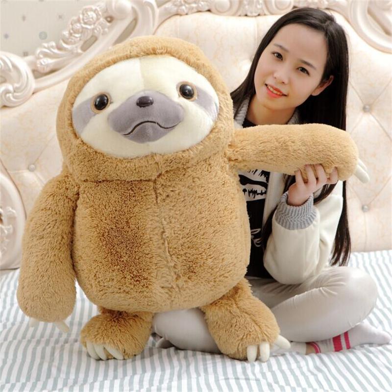 Direct Creative Cute Sloth Doll Children Plush Toy Women Throw Pillow Birthday Gift