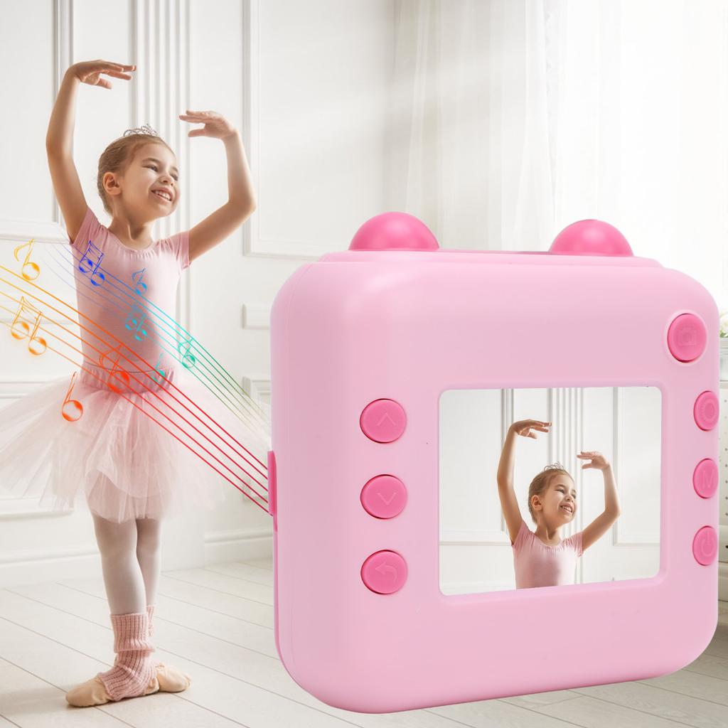 50MP Instant Print Camera 2.4 Inch Screen Eye Caring 1000mAh Multifunctional Instant Camera 16x Digital Zoom 1080P for Travel