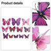 Butterfly Wall Decor Stickers 12 Pack of 3D Designs Eco Conscious Material Suitable for Home and Garden Decoration