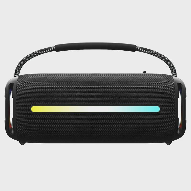 Portable IPX6 Waterproof Bluetooth Speaker, 20W High Power Subwoofer with USB and Card Slots for Outdoor Use