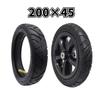 8x1 1/4 (200x45) Electric Scooter Inflatable Tire & Complete Wheel (8mm Inner Diameter)