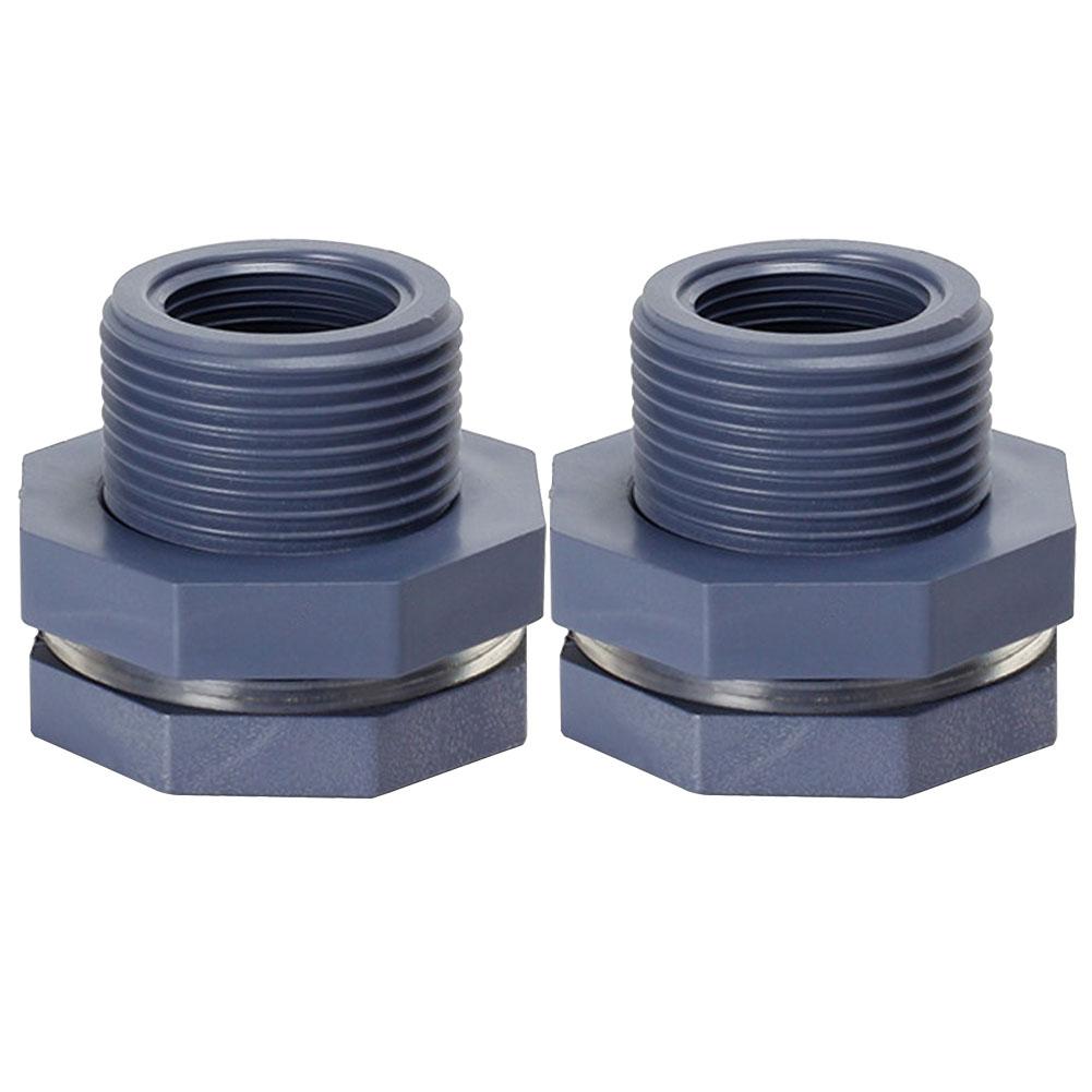 1 Pcs Bulkhead Fitting 6 Minutes/1\"/1.2\"/1.5\"/2\" Joint High Quality
