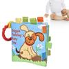 Baby Soft Cloth Story Book Infant Rattles Book Toy Early Educational Development Toys (Puppy)