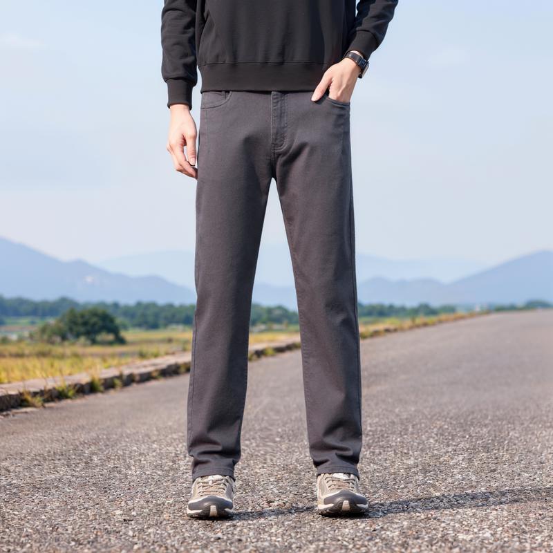 JEEP Men s Loose Straight-Leg Casual Pants 35