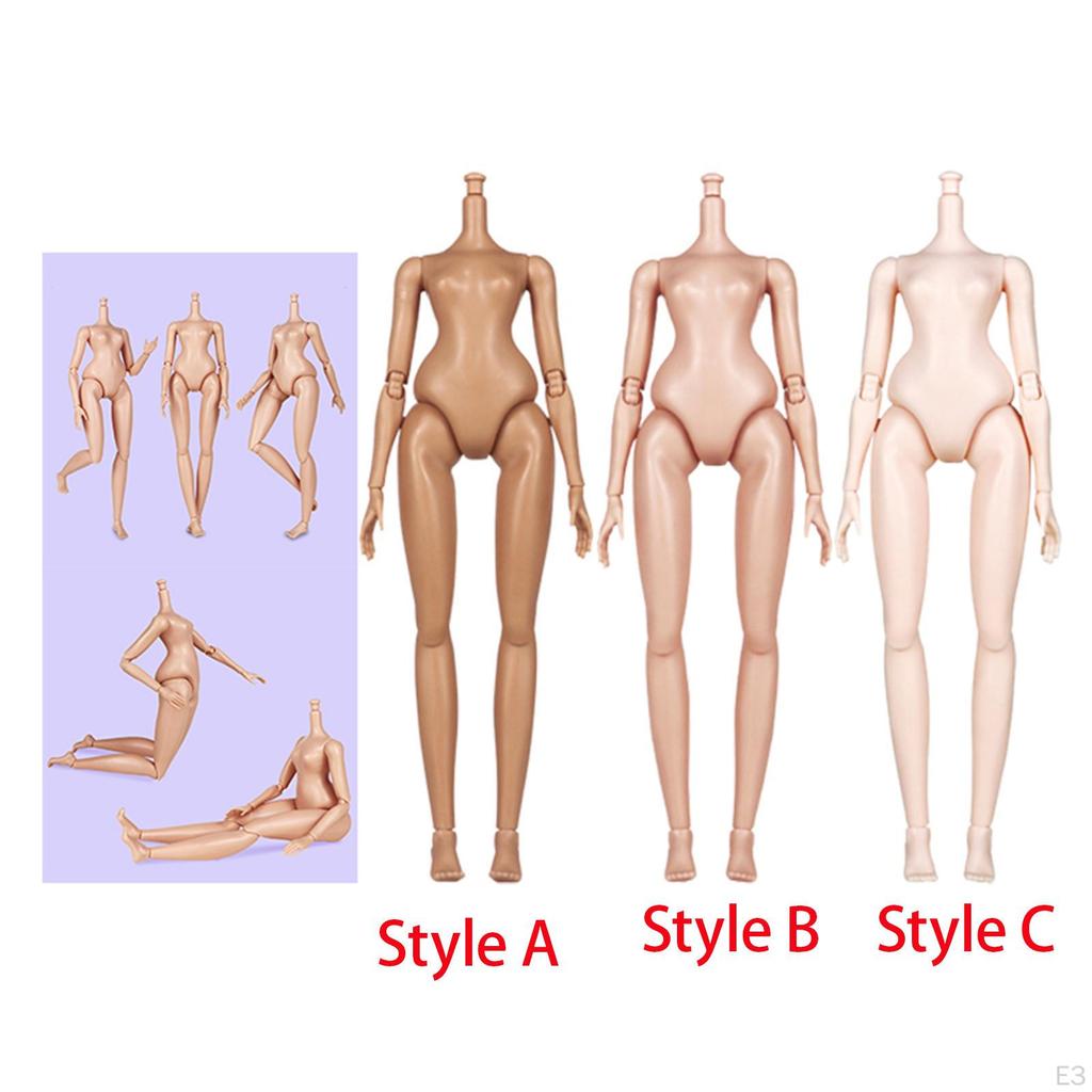 1/6 Scale Female Body 1:6 Nude Action Figure Ornament DIY Collectibles