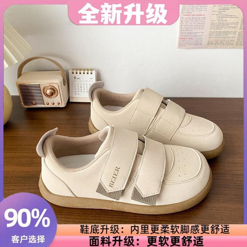 

Уродливые милые туфли на платформе, женский оригинальный нишевый дизайн, новые универсальные туфли на плоской подошве с большой головой 40 хаки