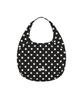 Sac cabas pliable à pois Ruby Merlot