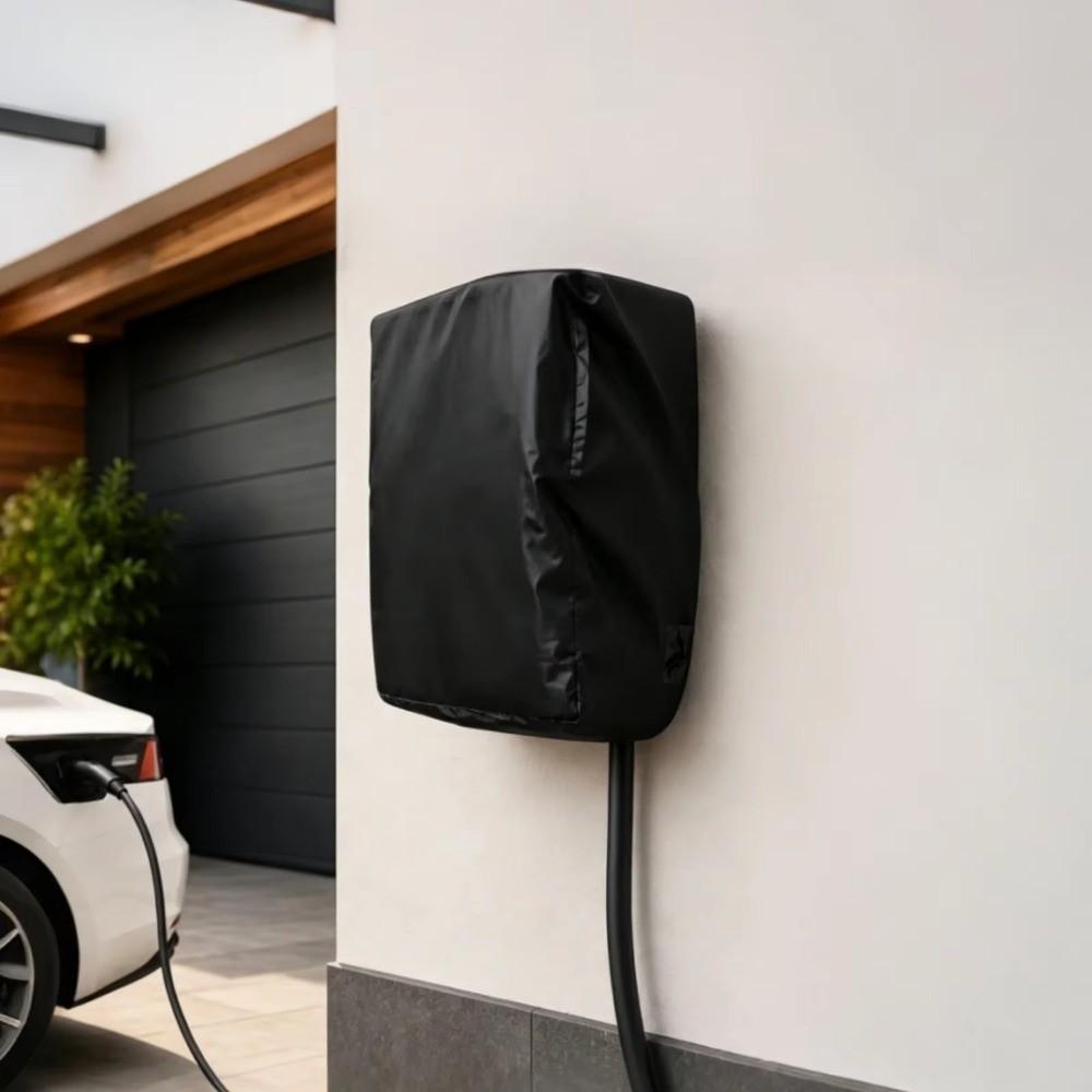 Universal Electric Vehicle Charging Station Cover Waterproof Car Charger Rain Cover Outdoor Use