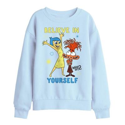 Inside Out 2 Childrens/Kids Believe Joy & Anxiety Sweatshirt
