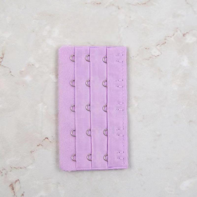 

1 шт., женский регулируемый удлинитель для бюстгальтера, удлинитель с крючками для бюстгальтера, аксессуары для нижнего бюстгальтера, удлинитель ремня с пряжкой, 5 крючков 1PC фиолетовый