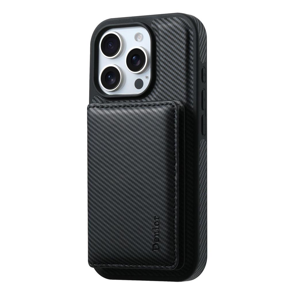 Denior iPhone 16 Pro Max Magnetic Case with Detachable MagSafe SIM Card Holder