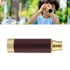 Retro   Telescope Zoomable Spyglass Portable Handheld Telescope Vintage Monocular for Camping Boating